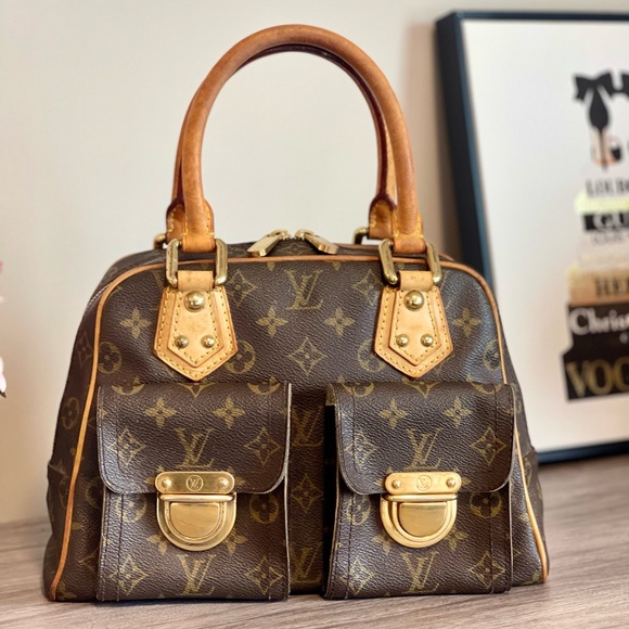 SOLD❌Authentic LOUIS VUITTON MONOGRAM Manhattan Bag - Picture 14 of 17